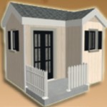 3D graphic of child's playhouse